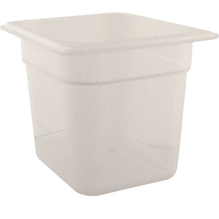 Cambro Pan, Food , 1/6, 6"D, Translucent 66PP-190